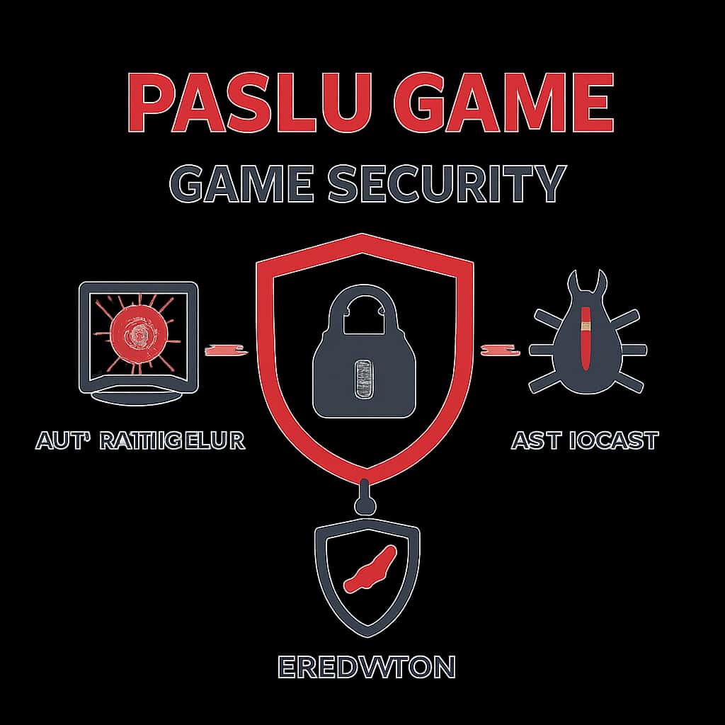 Diagram illustrating Paglu Game Security best practices.
