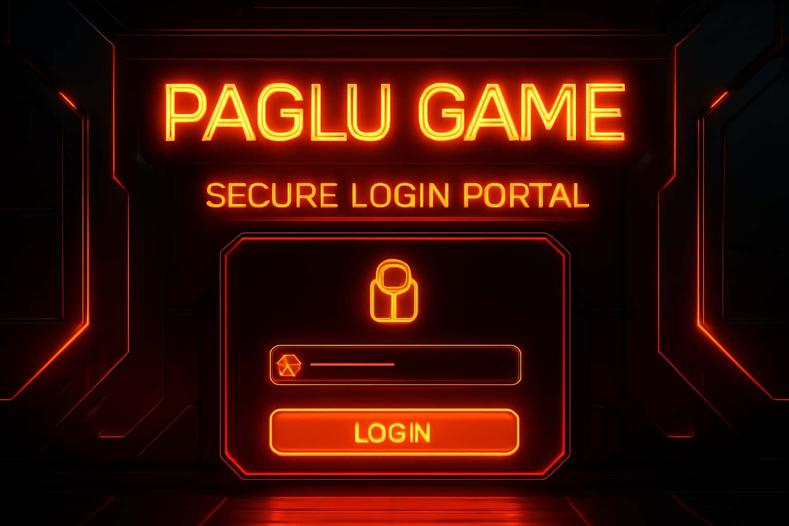 Futuristic 3D landing page background