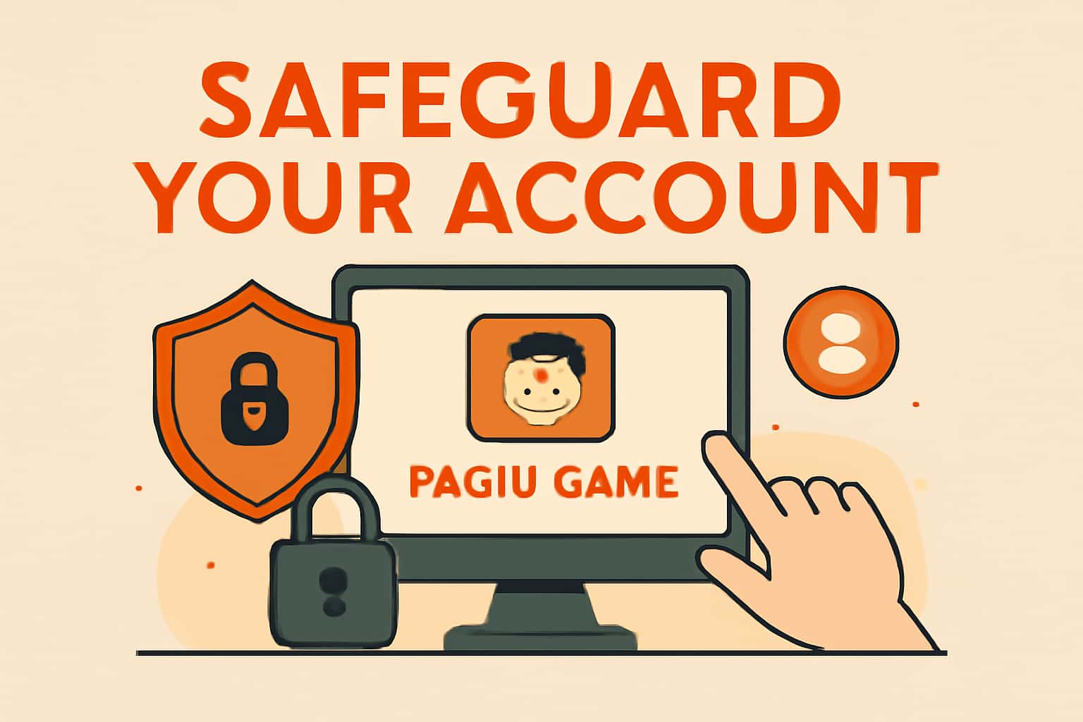 A visual representation emphasizing the security measures for Paglu Game account.