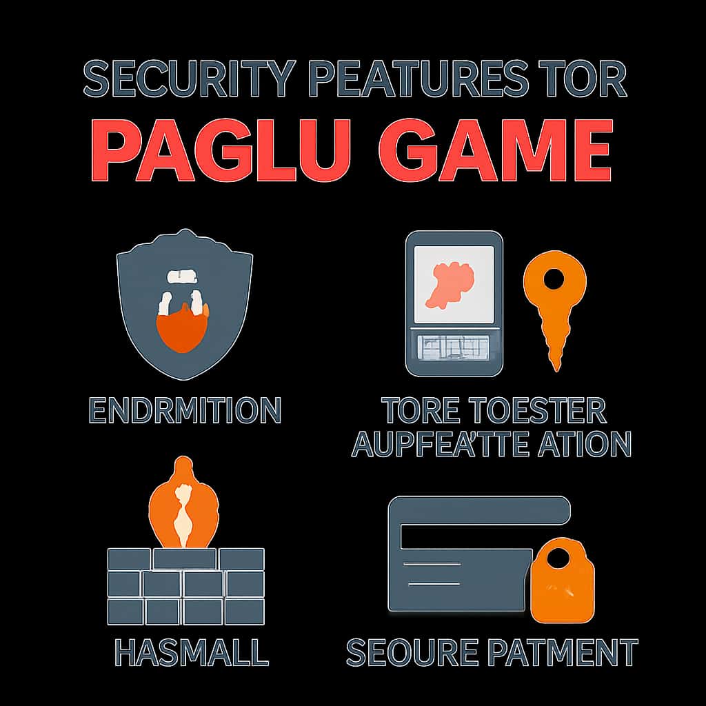 Illustration of security features for Paglu Game.